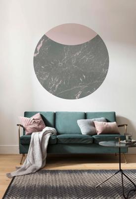 Noordwand Komar Dots Behangcirkel Stripe Marmor - D1-006