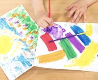 Crayola Silly Scents uitwasbare verf met geur junior 6 delig - thumbnail