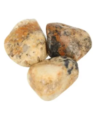 Trommelstenen Cassiteriet In Kwarts (3 stuks) Trommelstenen Cassiteriet In Kwarts (3 stuks)