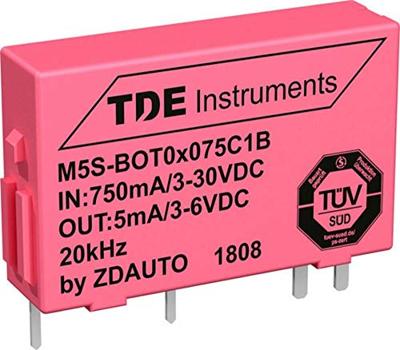 ZDAuto I/O module BOT05750C1 Aansluiting: soldeerpennen · Schakelspanning (maximaal): 30 V/DC · Schakelstroom (maximaal): 750 mA · Voedingsspanning: 5 V/DC · ZDAuto I/O module BOT05750C1 Aansluiting: soldeerpennen · Schakelspanning (maximaal): 30 V/DC · Schakelstroom (maximaal): 750 mA · Voedingsspanning: 5 V/DC ·