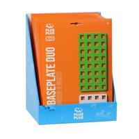 Plus Plus Plus-plus big display baseplate: 2 stuks white/green (7301) - thumbnail