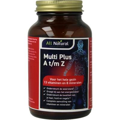 All Natural Multi Plus A-Z Tabletten All Natural Multi Plus A-Z Tabletten