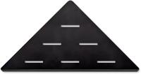 Looox corner shelf hoekplanchet - 30x22cm - zwart mat corner30mz - thumbnail