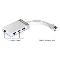 TrendNet TU3-H4E Netwerkadapter/Hub - thumbnail