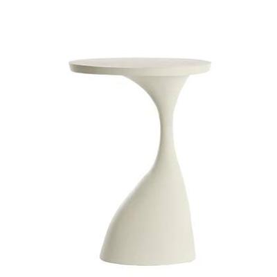 Light & Living Bijzettafel 'Macau' 61cm hoog, kleur Mat Crème