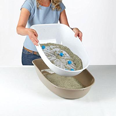 TRIXIE BERTO KATTENBAK OVERDEKT MET ZEEF SCHEIDINGSSYSTEEM TAUPE 59X39X42 CM TRIXIE BERTO KATTENBAK OVERDEKT MET ZEEF SCHEIDINGSSYSTEEM TAUPE 59X39X42 CM