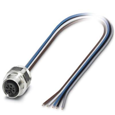 Phoenix Contact 1554652 Sensor/actuator inbouwconnector M12 Aantal polen (sensoren): 5 Bus, inbouw 0.50 m 1 stuk(s)