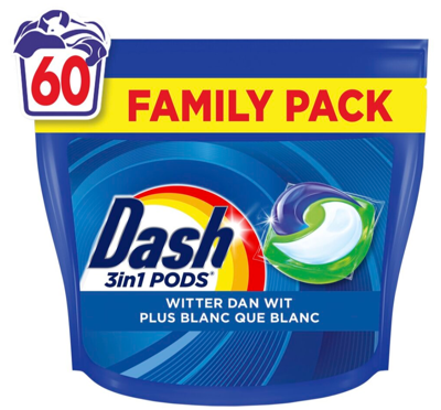 dash Dash Wasmiddel Pods 60 stuks All-in-1