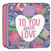 Scottish Fine Soaps Soap in a Tin Sweet Hearts To You With Love 100gr - thumbnail
