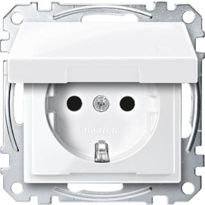 Merten MEG2310-0319 Wandcontactdoos System M Polair-wit 1 stuk(s)