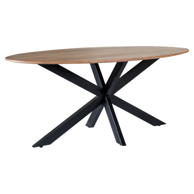 Oslo Oval Acasia 180cm-12648