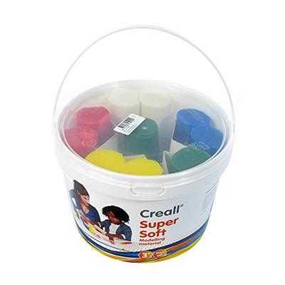 Creall supersoft klei 5 kleuren, 1750gr. Creall supersoft klei 5 kleuren, 1750gr.