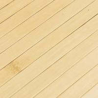 Vloerkleed rechthoekig 80x200 cm bamboe lichtnaturel - thumbnail