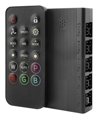 Mars Gaming MFHUB onderdeel & accessoire voor computerkoelsystemen Adresseerbare RGB-controller