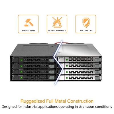 Icy Dock MB998SP-B opslagbehuizing 8x2,5 SATA behuizing voor 5,25 extern Icy Dock MB998SP-B opslagbehuizing 8x2,5 SATA behuizing voor 5,25 extern