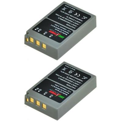 ChiliPower PS-BLS5 / BLS-50 accu voor Olympus - 1300mAh- 2-Pack