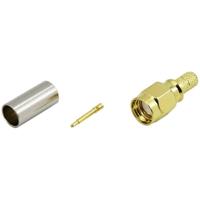 Conrad Components 1493153 SMA-connector Stekker, recht 50 Ω 1 stuk(s) - thumbnail