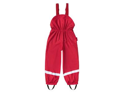 Playshoes Peuters meisjes / jongens regen-tuinbroek met reflectoren (Rood, 110/116) Playshoes Peuters meisjes / jongens regen-tuinbroek met reflectoren (Rood, 110/116)