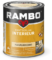 Rambo Pantserlak Interieur Transparant Zijdeglans - Puur grenen - thumbnail