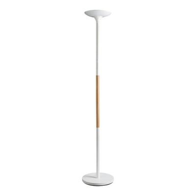 Vloerlamp unilux pryska led hout wit
