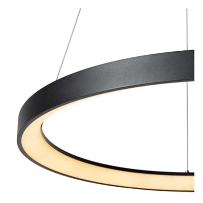 Lucide VIDAL - Hanglamp - Ø 58 cm - LED Dimb. - 1x48W 2700K - Zwart Lucide VIDAL - Hanglamp - Ø 58 cm - LED Dimb. - 1x48W 2700K - Zwart