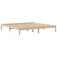 Bedframe zonder matras massief grenenhout 200x200 cm - thumbnail