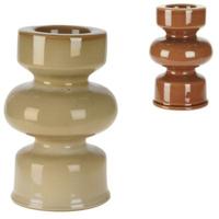 Theelichthouder 15 cm 2 assorti | 6 stuks - thumbnail