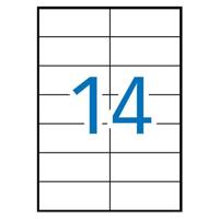 Apli laser A4 etiketten 105x42,4mm 1.400 - thumbnail