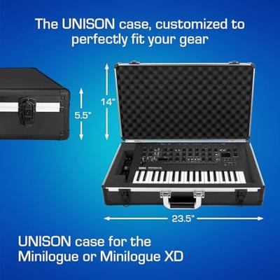 Analog Cases UNISON for Korg Minilogue/Minilogue XD koffer 60x36x14 cm Analog Cases UNISON for Korg Minilogue/Minilogue XD koffer 60x36x14 cm