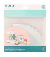 We R Makers • 3d mold press clear plastic sheets 6st. - thumbnail