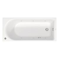 Whirlpool Duravit D-Neo Inbouw 160x70x48.5 cm Wit Duravit - thumbnail