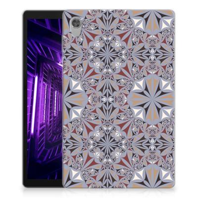 Lenovo Tab M10 HD (2de generatie) Tablet Back Cover Flower Tiles Lenovo Tab M10 HD (2de generatie) Tablet Back Cover Flower Tiles