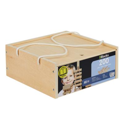 BBlocks bouwplankjes in opbergkist, 200dlg.