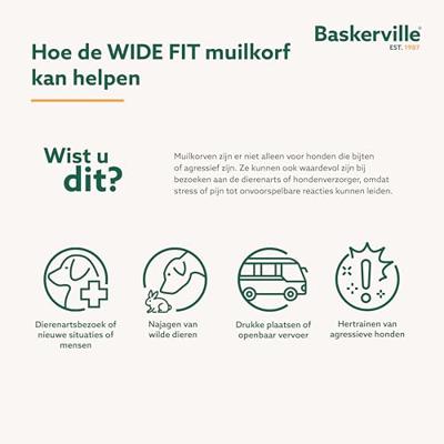 Muilkorf Company of Animals Bruin Maat 1