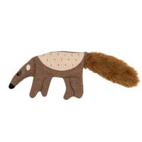 Jack and Vanilla Hondenspeelgoed - Knuffel met knisper - Gerecycled - Miereneter - 40 cm - thumbnail