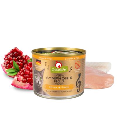 GRANATAPET Symphonie No.7 Chicken and fish - nat kattenvoer - 200g