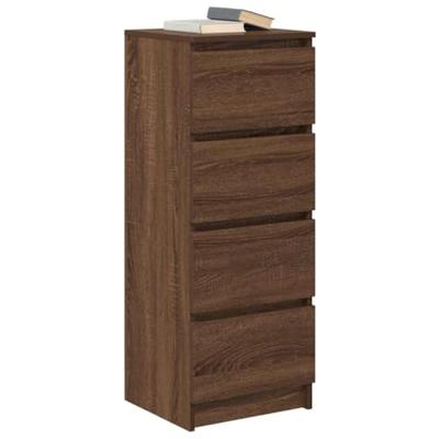 Dressoir 37,5x35x99 cm spaanplaat bruin eikenkleurig Dressoir 37,5x35x99 cm spaanplaat bruin eikenkleurig