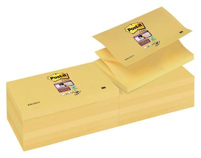 Post-it Z-notes 76x127mm super sticky geel (90 vel)