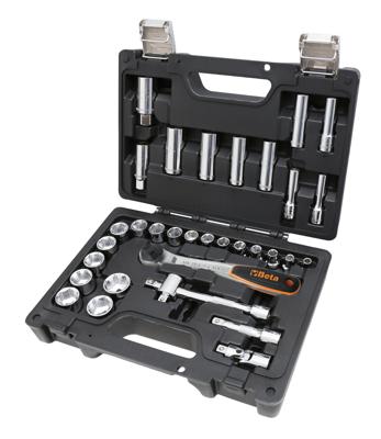 Beta BW 913E/C33 Dopsleutelset 3/8" | 33 Delig - 009136133