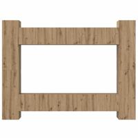 Tv-meubelset 10 pcs artisanaal eikenkleurig 30.5 x 30 x 90 cm - thumbnail