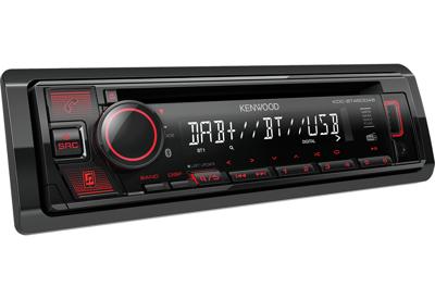 Kenwood KDCBT450DAB Autoradio enkel DIN Aansluiting voor stuurbediening Kenwood KDCBT450DAB Autoradio enkel DIN Aansluiting voor stuurbediening