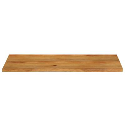 Tafelblad met natuurlijke rand 140x60x3,8 cm massief mangohout