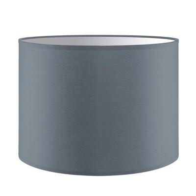 Lampenkap cilinder | rond | katoen | stoffen lampenkap | cilinderkap  | Ø25cm H19cm | grijs