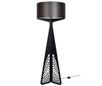 Ztahl design vloerlamp XL Mascali staal - zwart / Monaco grey - thumbnail