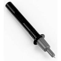 HT Instruments 404-IECN Banaanstekker Bananenbus, Bus 4 mm, Steekaansluiting 4 mm CAT III 1000 V, CAT IV 600 V Zwart 1 stuk(s) - thumbnail