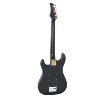 VidaXL Gitaar voor beginners elektrisch met tas 4/4 39" zwart en goud - thumbnail