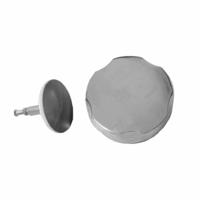 Wiesbaden Losse plug + draaiknop tbv badwaste chroom - thumbnail