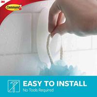 Haak voor ophanging 3M 2,2 Kg Wit Plastic (1 Stuks) - thumbnail