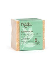 Najel Aleppo Aleppo olijf zeep 5% laurier 190 Gram - thumbnail
