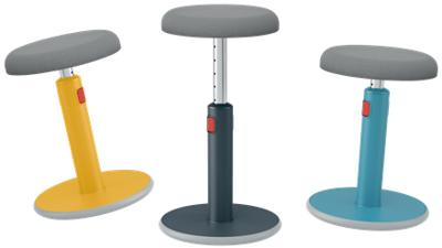 Leitz Zit/stastoel Ergo Cosy Blauw 65180061